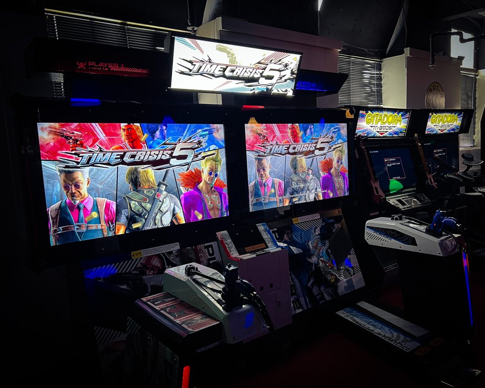 Time Crisis Now Available At Arcade Club Bury